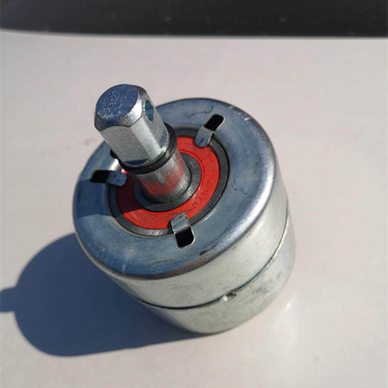 哩嗹啰嗹管狀電機3寸尼龍尾插遙控器鋁合金電動卷簾門電機套車庫門